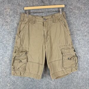 Levis Squad Cargo Shorts Mens 29 Beige Military Baggy Utility Y2K Workwear